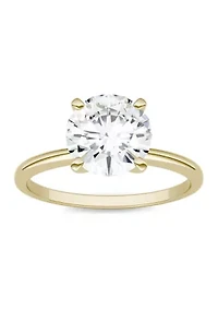 1.9 ct. t.w. Moissanite Solitaire Ring 14K Yellow Gold