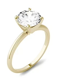 1.9 ct. t.w. Moissanite Solitaire Ring 14K Yellow Gold