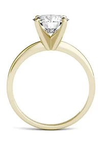 1.9 ct. t.w. Moissanite Solitaire Ring 14K Yellow Gold