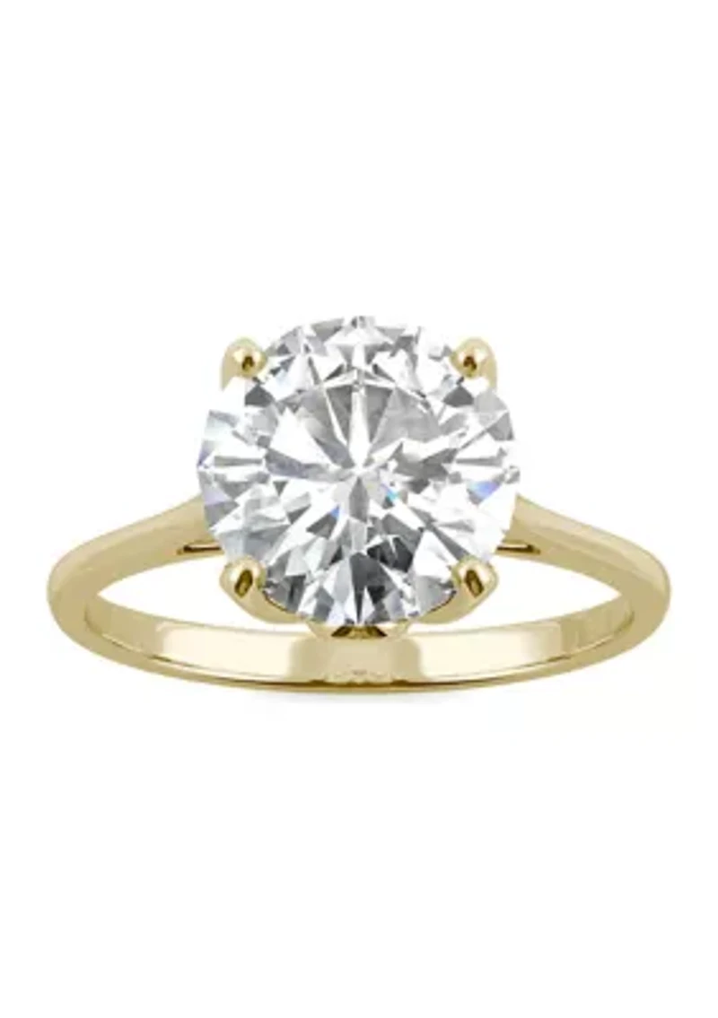 2.7 ct. t.w. Moissanite Solitaire Ring 14K Yellow Gold