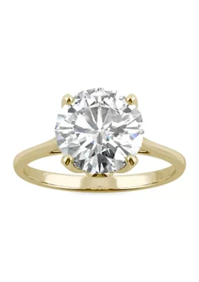 2.7 ct. t.w. Moissanite Solitaire Ring 14K Yellow Gold