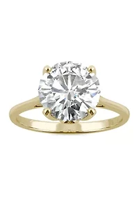 2.7 ct. t.w. Moissanite Solitaire Ring 14K Yellow Gold