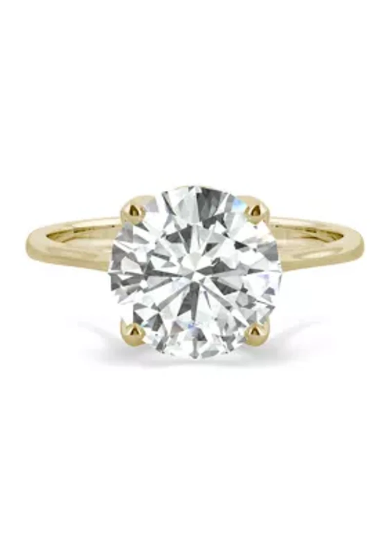 2.7 ct. t.w. Moissanite Solitaire Ring 14K Yellow Gold