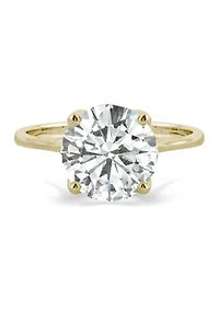 2.7 ct. t.w. Moissanite Solitaire Ring 14K Yellow Gold