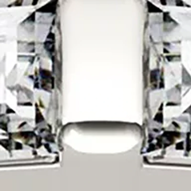 1/2 ct. t.w. Moissanite Baguette Stackable Band 14K White Gold