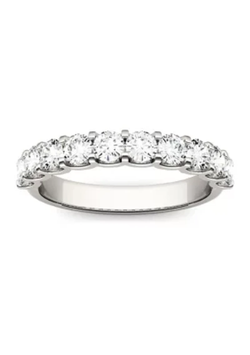 1 ct. t.w. Moissanite Anniversary Band 14K White Gold