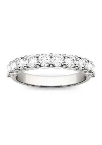 1 ct. t.w. Moissanite Anniversary Band 14K White Gold