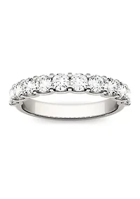 1 ct. t.w. Moissanite Anniversary Band 14K White Gold