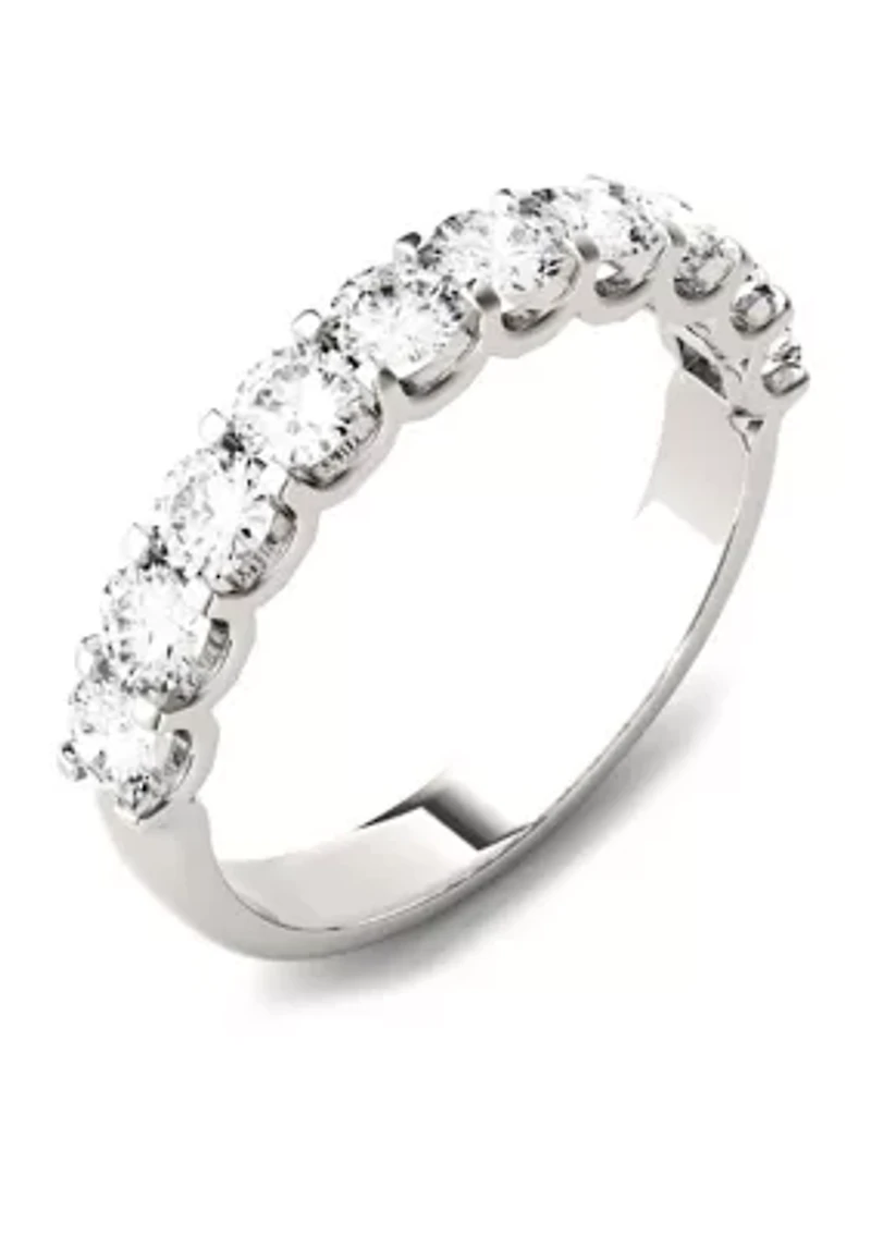 1 ct. t.w. Moissanite Anniversary Band 14K White Gold