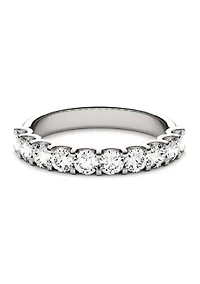 1 ct. t.w. Moissanite Anniversary Band 14K White Gold