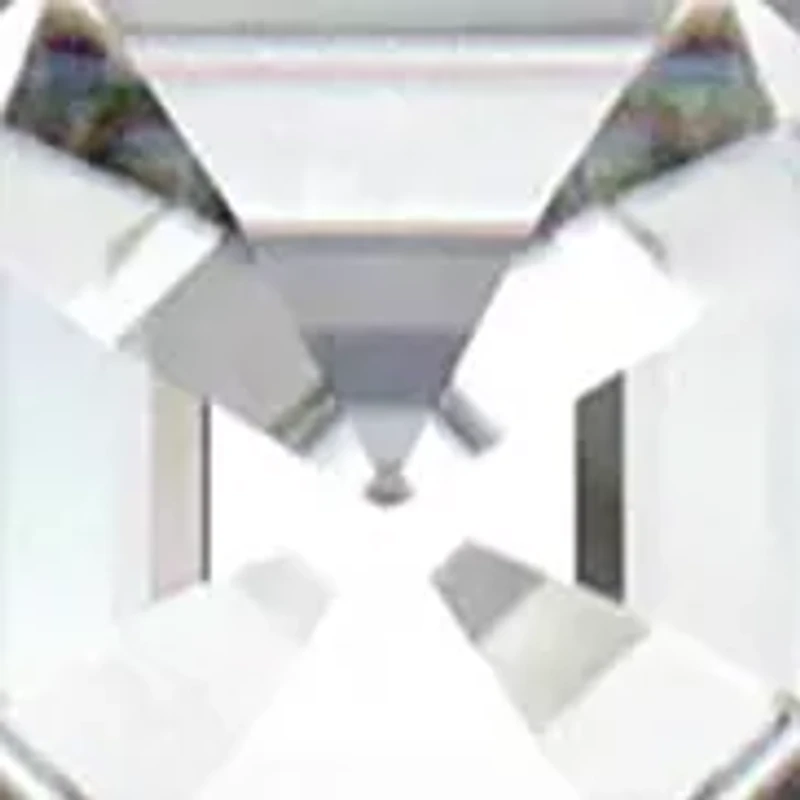 1.3 ct. t.w. Lab Created Moissanite Asscher Solitaire Ring 14K White Gold