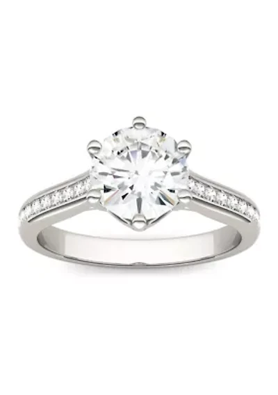1.68 ct. t.w. Lab Created Moissanite Engagement Ring 14K Gold