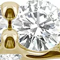 1/2 ct. t.w. Lab Created Moissanite Wedding Band 14K Yellow Gold