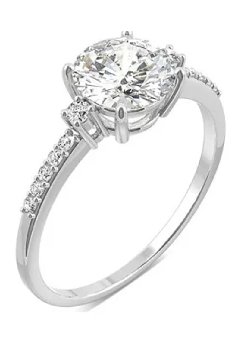 Charles & Colvard 1.31 ct. t.w. Lab Created Moissanite Round Engagement Ring