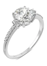 Charles & Colvard 1.31 ct. t.w. Lab Created Moissanite Round Engagement Ring