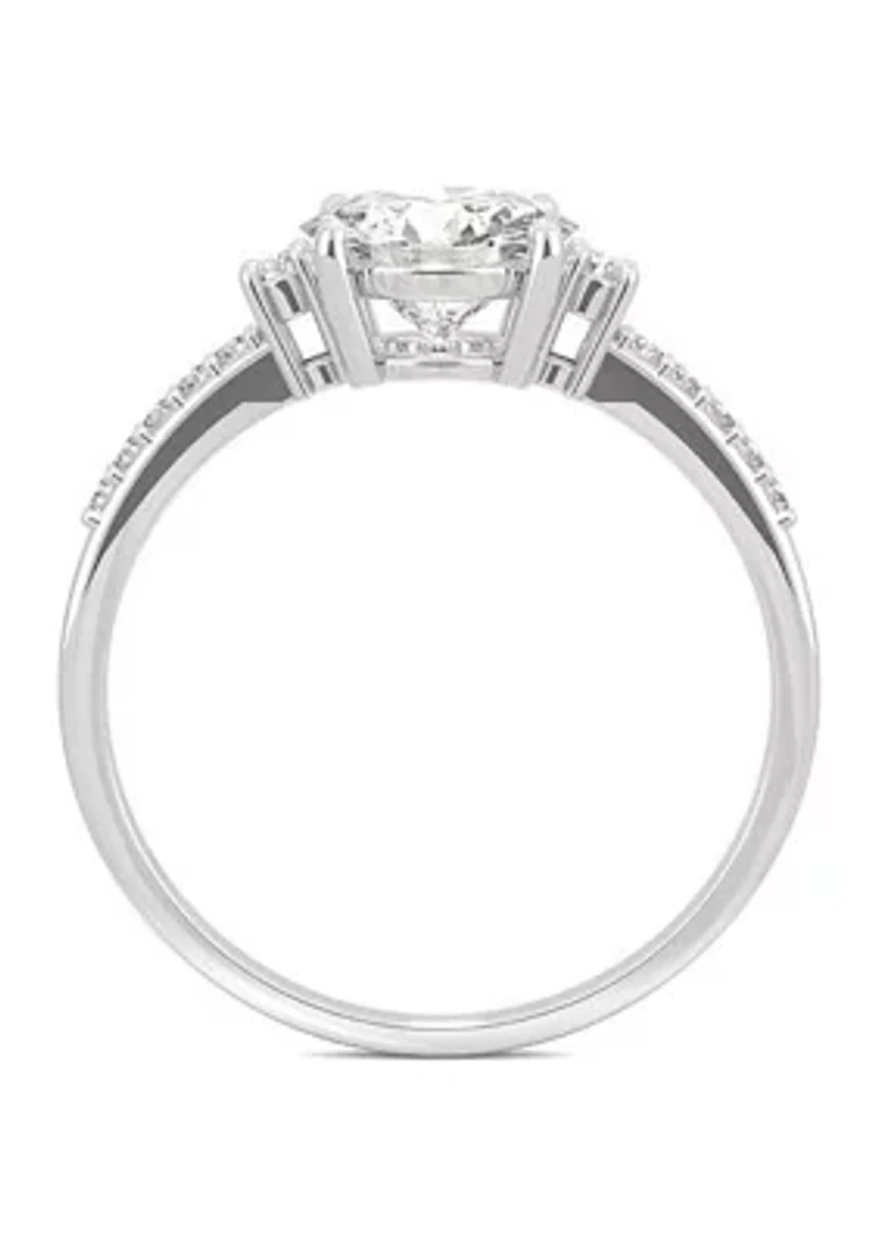 Charles & Colvard 1.31 ct. t.w. Lab Created Moissanite Round Engagement Ring