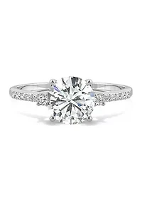 Charles & Colvard 1.31 ct. t.w. Lab Created Moissanite Round Engagement Ring