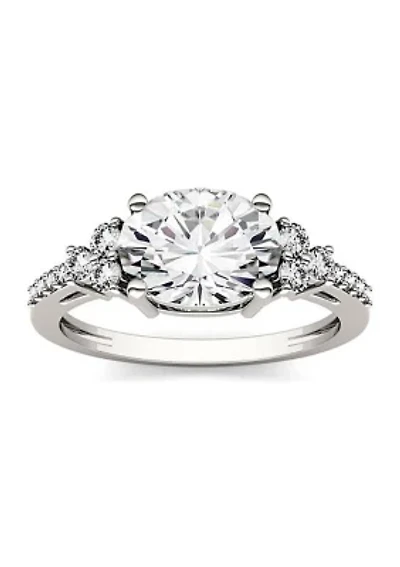 Charles & Colvard 2.3 ct. t.w. Lab Created Moissanite East-West Oval Ring