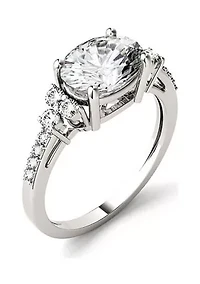 Charles & Colvard 2.3 ct. t.w. Lab Created Moissanite East-West Oval Ring
