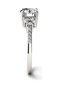 Charles & Colvard 2.3 ct. t.w. Lab Created Moissanite East-West Oval Ring