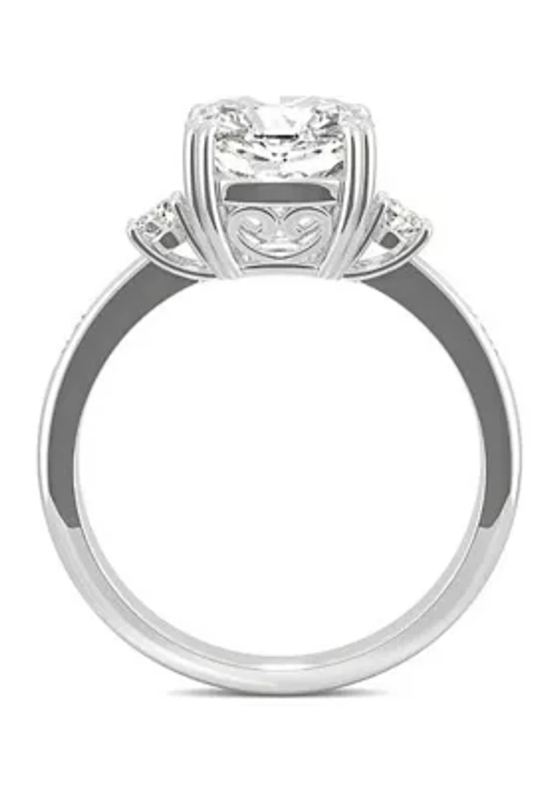Charles & Colvard 2.54 ct. t.w. Lab Created Moissanite Cushion Engagement Ring