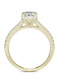Charles & Colvard 2.49 ct. t.w. Lab Created Moissanite Oval Engagement Ring