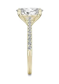 Charles & Colvard 2.49 ct. t.w. Lab Created Moissanite Oval Engagement Ring