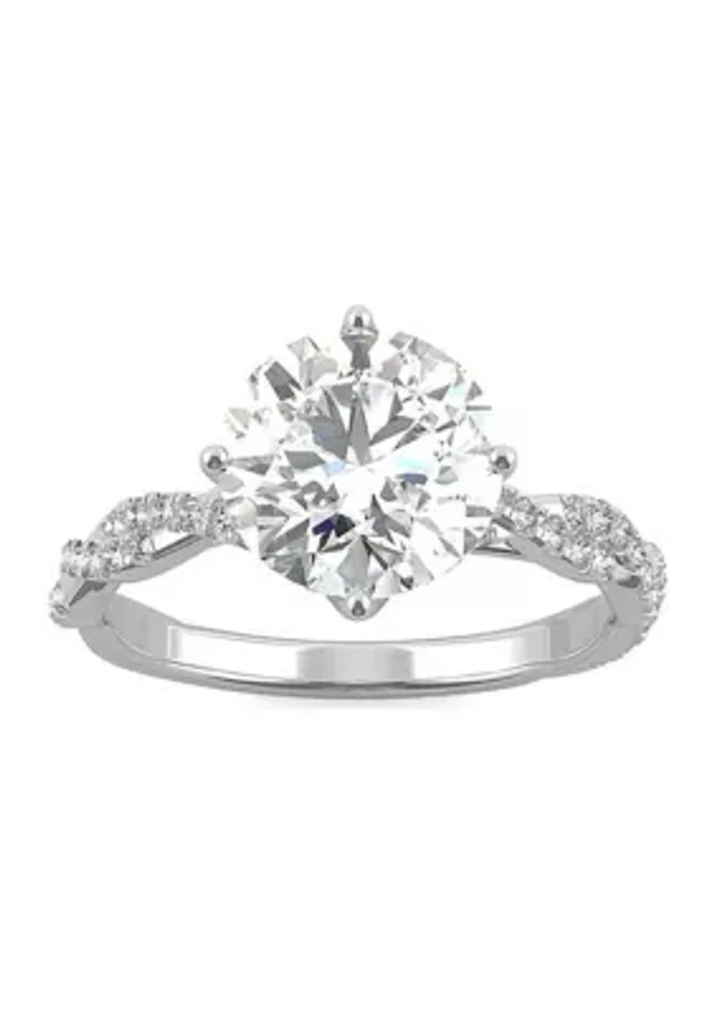 Charles & Colvard 2.3 ct. t.w. Lab Created Moissanite Engagement Ring