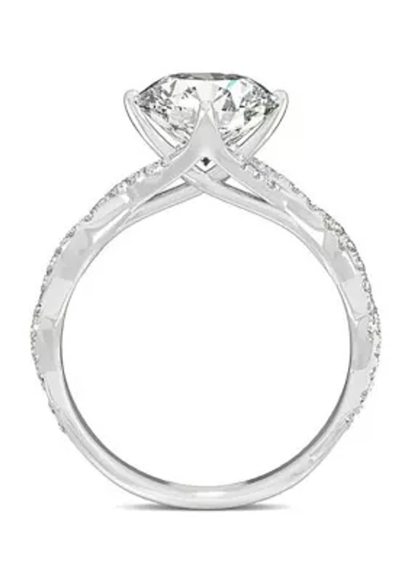 Charles & Colvard 2.3 ct. t.w. Lab Created Moissanite Engagement Ring