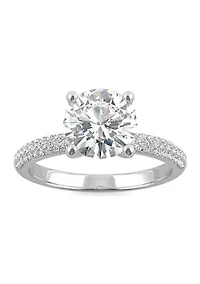 Charles & Colvard 2.11 ct. t.w. Lab Created Moissanite Round Engagement Ring