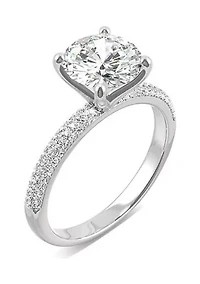 Charles & Colvard 2.11 ct. t.w. Lab Created Moissanite Round Engagement Ring