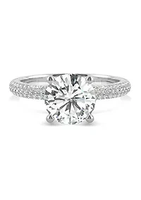 Charles & Colvard 2.11 ct. t.w. Lab Created Moissanite Round Engagement Ring