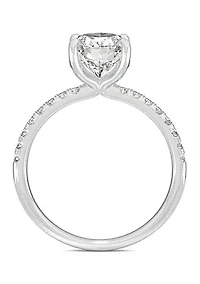 Charles & Colvard 2.34 ct. t.w. Lab Created Moissanite Oval Engagement Ring