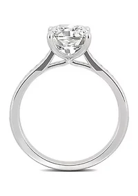 Charles & Colvard 2.88 ct. t.w. Lab Created Moissanite Radiant Engagement Ring