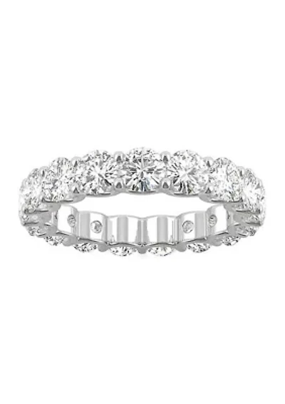 Charles & Colvard 3.91 ct. t.w. Lab Created Moissanite Round Eternity Band