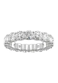 Charles & Colvard 3.91 ct. t.w. Lab Created Moissanite Round Eternity Band