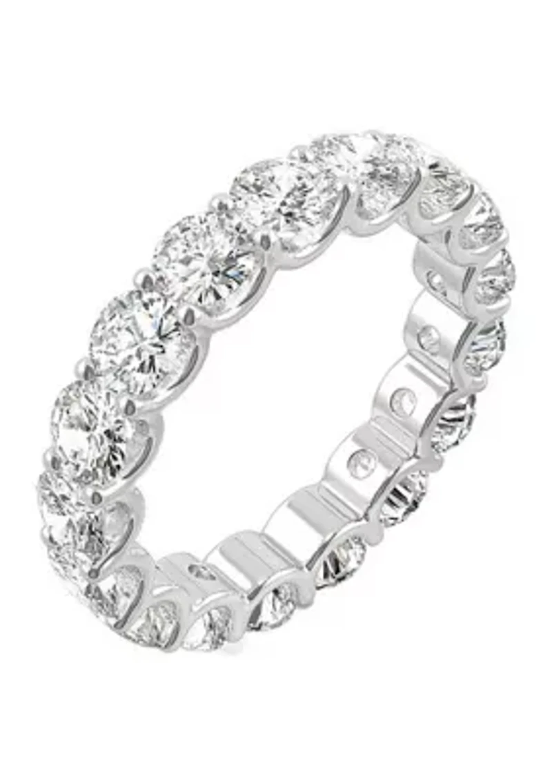 Charles & Colvard 3.91 ct. t.w. Lab Created Moissanite Round Eternity Band