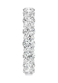 Charles & Colvard 3.91 ct. t.w. Lab Created Moissanite Round Eternity Band
