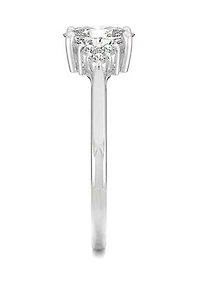 Charles & Colvard 1.02 ct. t.w. Lab Created Moissanite Oval Engagement Ring