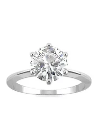Charles & Colvard 1.9 ct. t.w. Lab Created Moissanite Round Solitaire Ring