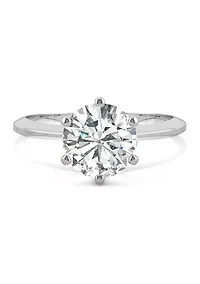 Charles & Colvard 1.9 ct. t.w. Lab Created Moissanite Round Solitaire Ring