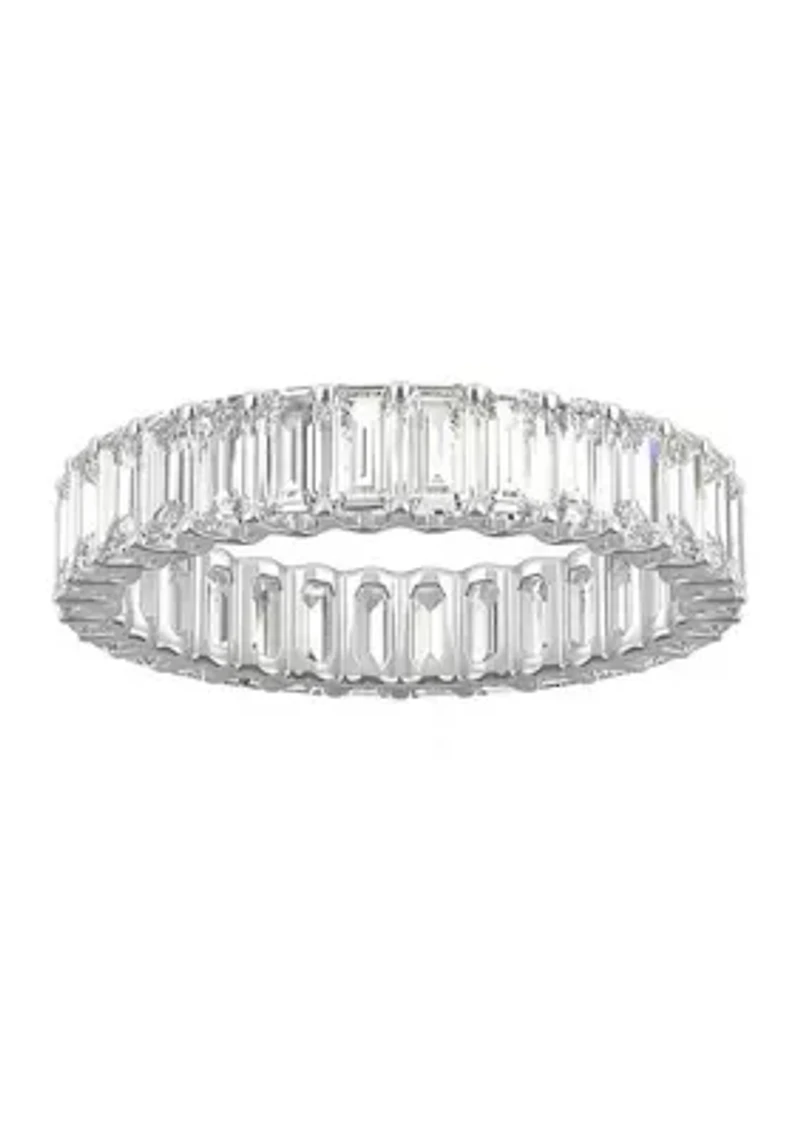 Charles & Colvard 3 ct. t.w. Lab Created Moissanite Emerald Eternity Band