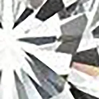 Charles & Colvard 1.78 ct. t.w. Lab Created Oval Moissanite Hidden Halo Engagement Ring 14k Gold