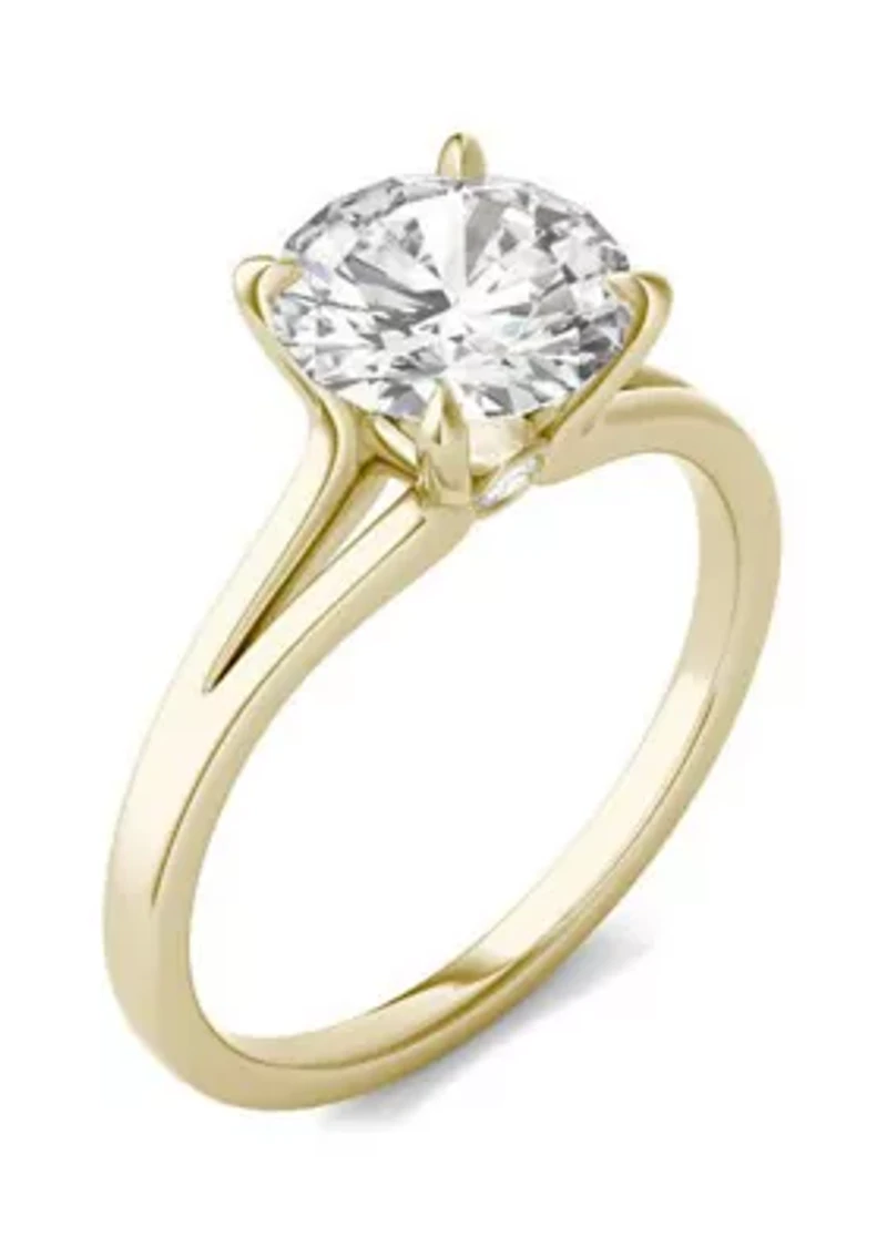 Charles & Colvard 1.96 ct. t.w. Lab Created Moissanite Solitaire Ring 14k Gold
