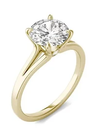Charles & Colvard 1.96 ct. t.w. Lab Created Moissanite Solitaire Ring 14k Gold