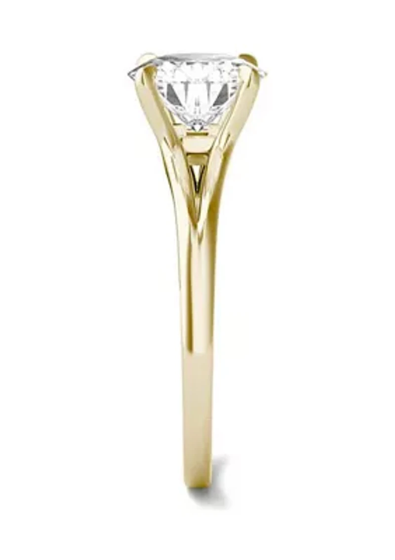 Charles & Colvard 1.96 ct. t.w. Lab Created Moissanite Solitaire Ring 14k Gold
