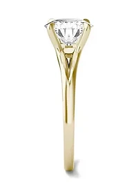 Charles & Colvard 1.96 ct. t.w. Lab Created Moissanite Solitaire Ring 14k Gold