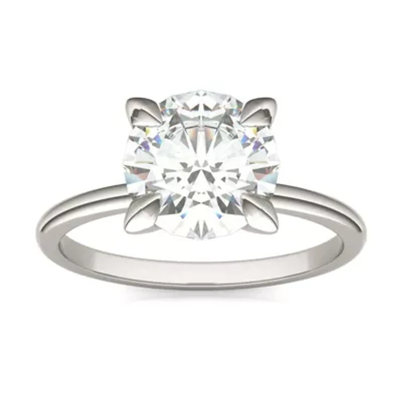 Charles & Colvard 2.2 ct. tw. Lab Created Moissanite Round Solitaire Ring 14K White Gold