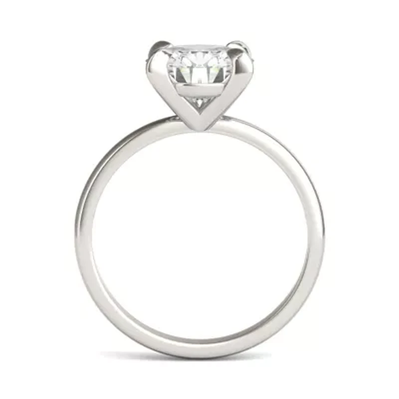 Charles & Colvard 2.2 ct. tw. Lab Created Moissanite Round Solitaire Ring 14K White Gold