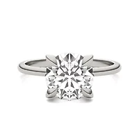 Charles & Colvard 2.2 ct. tw. Lab Created Moissanite Round Solitaire Ring 14K White Gold